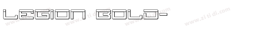 Legion Bold字体转换
